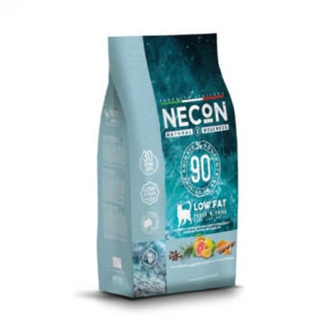 NECON Natural Wellness Adult Sterilized Low Fat Ocean Fish and Krill - sausā barība pieaugušiem sterilizētiem kaķiem ar okeāna zivīm un krilu 10 kg