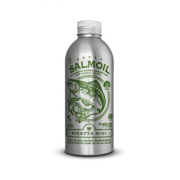  NECON SALMOIL recipe 1 -  Benessere Renale Complementary food for cats and dogs - kaķiem un suņiem ar hronisku nieru slimību 250 мl