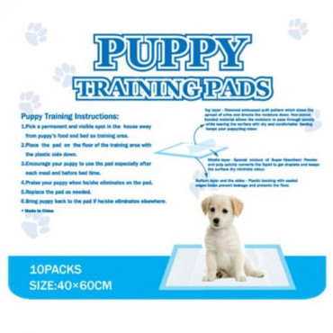 Super absorbējošas antibakteriālas autiņi Puppy Training Pads kucēniem kaķēniem un citiem dzīvniekiem 40x60cm 10gab