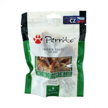 Gārdums suņiem PERRITOSNACKS Chicken Fillet ar vistas gaļu 100 gr.